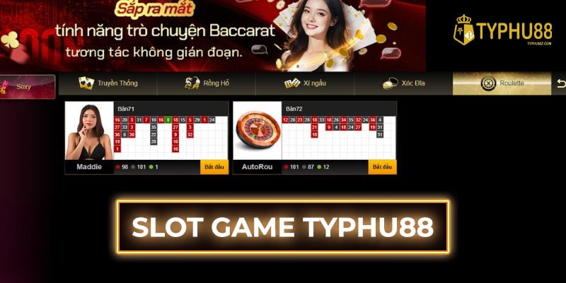Typhu88 đã làm mới trải nghiệm giải trí với slot game hấp dẫn